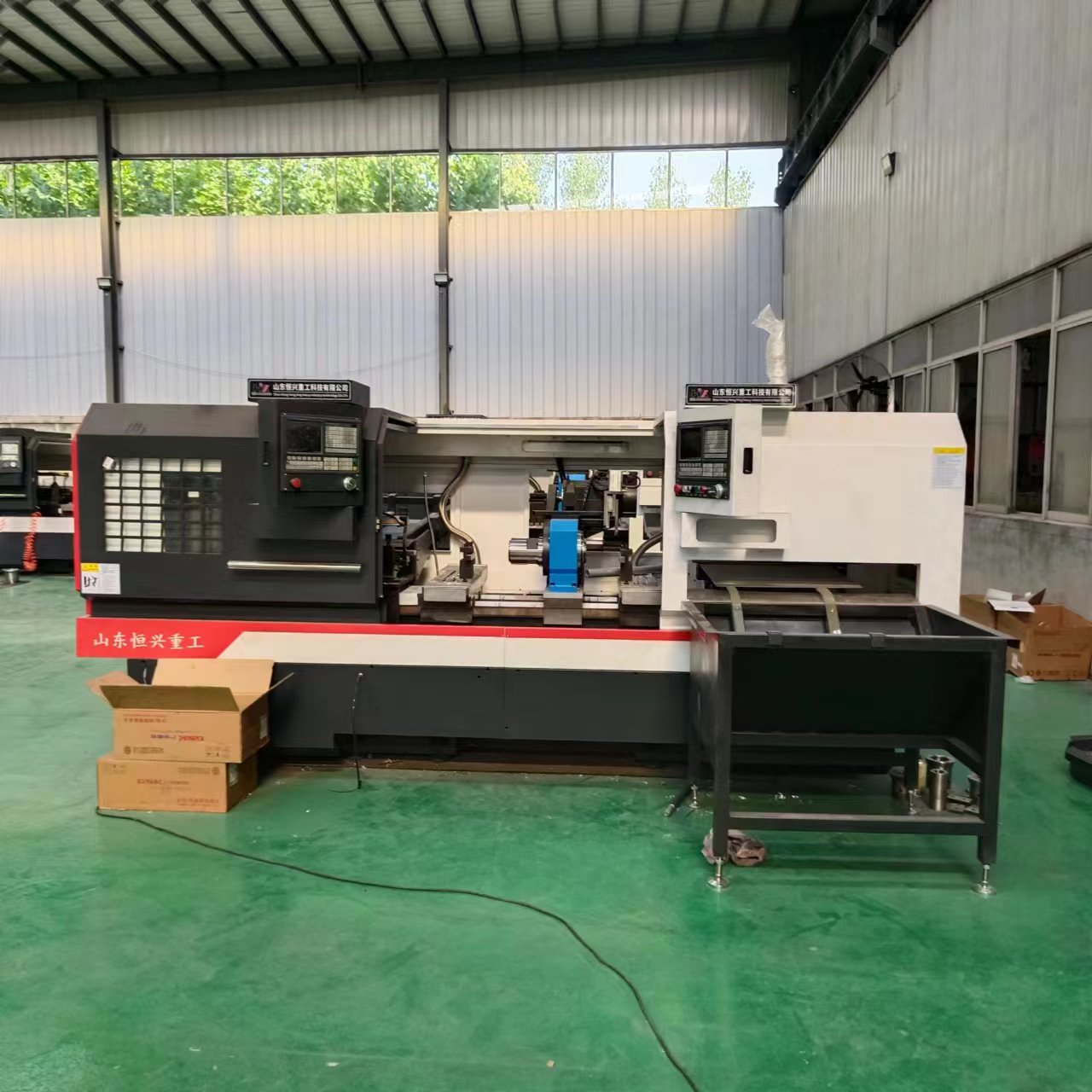 山東雙頭數控車(chē)床生產(chǎn)